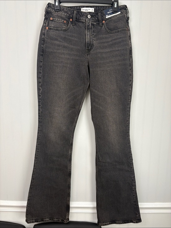 Abercrombie & Fitch Denim - New Abercrombie & Fitch Curve Love Mid Rise Bootcut Jeans Women Size 28 Long